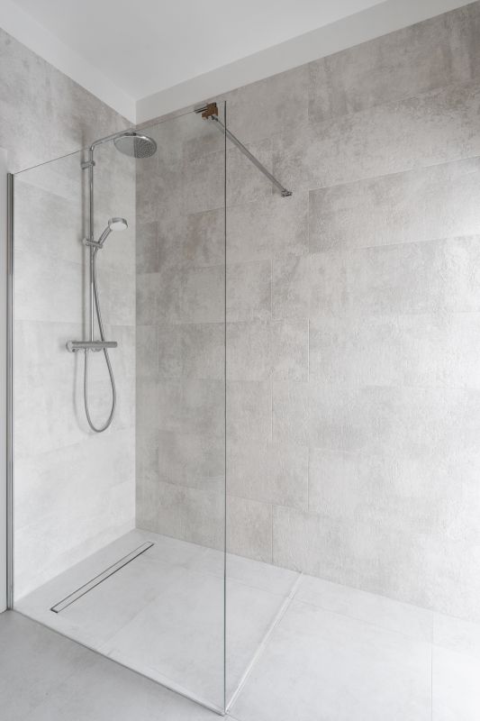 Frameless Glass Shower Enclosure